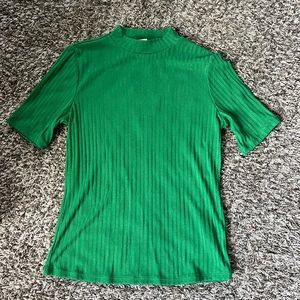 H&M green top size M